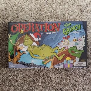Limited Grinch Edition Hasbro Operation Board Game Factory Sealed